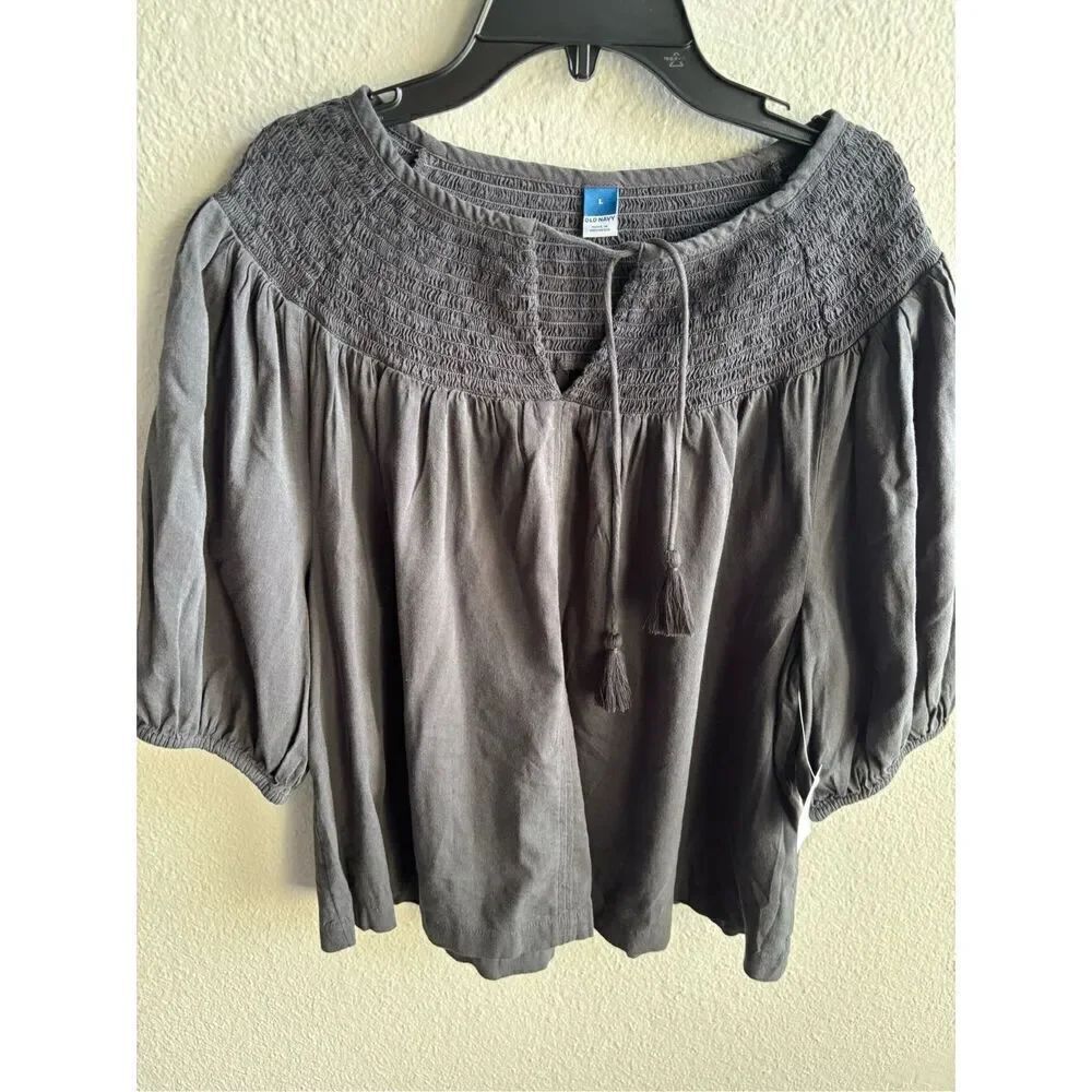 ❤️Old Navy Women’s Boho Smocked Top NWT